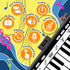 TWFRIC 6ft. Piano Mat with 24 Keys, 10 Demos, 8 Musical Instruments Sounds, 4 Play Modes, Giant Dance Floor