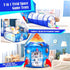 3PC Ball Pits for Toddlers - Kids Play Tent and Tunnel for Boys & Girls, Baby Pop Up Playhouse Toy for Indoor/Outdoor