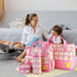 Diaper Bags Tote Set for Boy Girls Mom, Portable Nappy Changing Bags,Large Mommy bag 5PCS Travel Diaper Bag Set