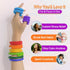 FEWOVUZ Fidget,8Pcs Little Ouchies Pain Textured Silicone Sensory Sticks Fidget Toys for Kids Adults, Flexible Fidget