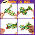 JOYIN 48 PCS Halloween Foam Glider Planes for Kids, Flying Paper Airplane Gliders Toys Bulk for Halloween Party Gifts
