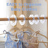 Pro Goleem Baby Closet Dividers, Unisex Baby Closet Organizer for Nursery Clothes, Size Age Dividers, Fits 1.5" Rod, 6