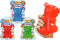 JA-RU Jumbo Squishy Gummy Bear Toy (3 Packs Assorted) Squeeze Stretchy Bear