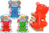 JA-RU Jumbo Squishy Gummy Bear Toy (3 Packs Assorted) Squeeze Stretchy Bear