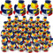Jerify Cruise Ships Rubber Ducks 2 Inch Nautical Sailing Rubber Cruise Ship