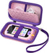 ALKOO Kids Toy Smartphone Case, Learning Toys Holder for Toddler Play Cell Phone, Pink