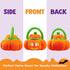 JOYIN Baby's Pumpkin Halloween Playset, 8 Fun Play Pieces, Plush Goodie Bags Stuffers for Kids, Halloween Party Favors