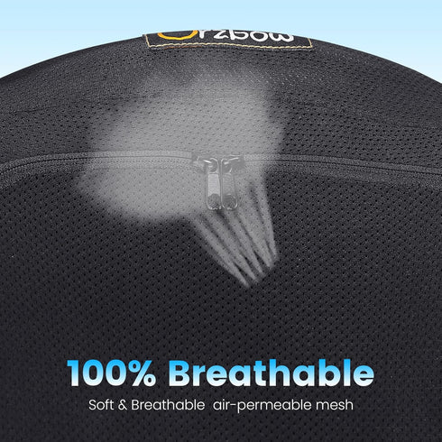 Orzbow Universal Baby Car Seat Sun Shade, Infant Sun and Sleep Shade Cover, Blocks 99% of Sun's Rays, Black