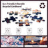HQXXJW 500 Sunset 500 (20.5" 15") Piece Jigsaw Puzzle for Adults Peaceful Lake with Eagles and Campfire | Nature