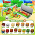 35PCS 3-8, 3-5Fun Farm Animal Magnetic Building Blocks Travel Toys, Magnetic Cubes for Kids Portable STEM Building