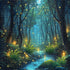 PICKFORU 1000 Impossible Puzzles for Adult Pieces, Magic Forest Fantasy Puzzle,Nature Difficult Challenging Jigsaw