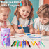 DreamyCandy Toddlers,24 Set,Gift DreamCandy Twist Crayons for Colors Non Toxic Washable Crayons for Kids,Art Supplies