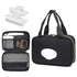 Fwkekye Diaper Bag Organizer with 2 Pieces Wipes Dispensers, Portable Stroller Mini Diaper