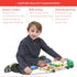 Melissa & Doug Wooden Car Carrier Truck and Cars Toy Set with 1 Truck and 4 Cars for Kids Ages 3+