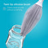 Set Set 100% Smilo Baby Bottle Feeding Gift - Bottle with Silicone Newborn Pacifier, Replacement Nipples and Baby