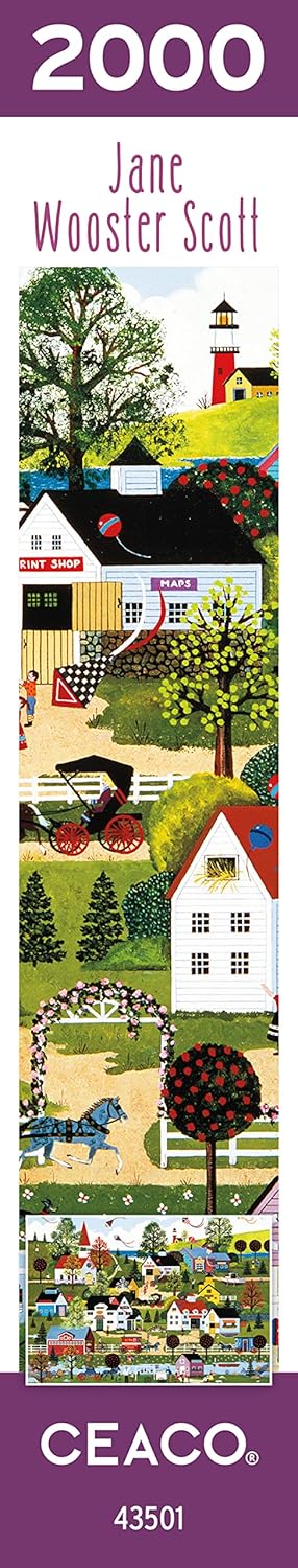 Ceaco Jane Wooster Scott On The Summer Wind, 2000 Piece Jigsaw Puzzle
