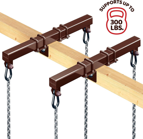 Swurfer Swingset Conversion Bracket, Heavy Duty Horse Glider Bracket for Swing Set Attachment