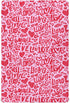 Pigsaly Crib Sheets Red Love Hearts Stars Valentines Day Baby Sheet for Standard