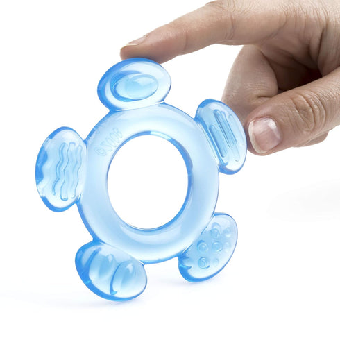 Set 3 Pack 3m+ Nuby Three Step Teether | | | Soft and Hard Teething Surfaces