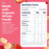 6 Amara Smoothie Melts - Mixed Red Berries - Baby Snacks Made With Fruits and Vegetables - Healthy Toddler Snacks