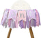 Agvgaza Pink & Purple Butterfly 1st Highchair Banner for Girls - Spring Butterfly