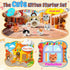 hittaty Set 6 Playset Cat Stuffed Animal House- Plush Kitten Toy with Soft Cats Interactive & Portable Plush House