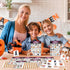V-Opitos Halloween Bingo Game Card for Kids/Adults, 36 Players, Family/School Classroom Halloween Party Favor