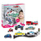 Edushape Magic Creations, Traffic Fun - Baby Bath Foam Toys, Stick-On Removable Foam Bath Toys for Toddlers 1-3