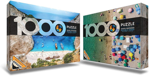 Double Sided Beach Puzzles for Adults - 1000 Pieces and Up - Rompecabezas para Adultos - Casse Tete