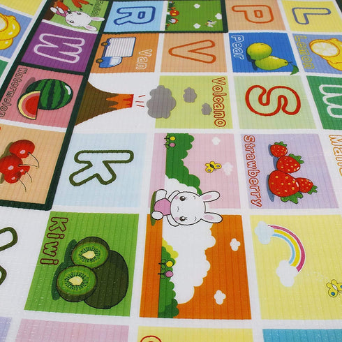 Thicken(0.4") 70.8"x47.2" SIMPVALE Baby Play Mat for Floor, Foam Baby Crawling Mat, Reversible Waterproof & Foldable