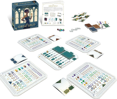 The Great Split Board Game for 2-7 Players - Drafting Card Game for Adults & Families