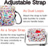 Coloch Universal Stroller Organizer, Large Capacity Multi-purpose Stroller Bag Caddy with Cup Holder Waterproof