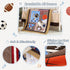 Set 3PCs Set Sets 38x24 Wowelife Sports Mini Crib Bedding Boys Brown Mini Crib Comforter Basketball Baseball Rugby