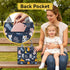 Cat Paradise Mini Diaper Bag: Waterproof Travel Tote for Baby