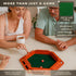 1-6 16-inch 12 Shut The Box Game Wooden Board for Players - Shut The Box Game Numbers for Adults & Kids - Ideal
