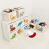 CLCROBD Foldable Animal Cube Storage Bins - Fabric Toy Box/Chest/Organizer for Toddler/Kids Nursery, 13 inch