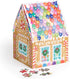 Galison Gingerbread Cottage – 500 Piece Joy Laforme House Shaped Jigsaw Puzzle of A Christmas Gingerbread Bakery