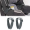 Micutapsino Harness Strap Organizer for Car Seats with Anti-Slip Silicone Pads Speeds Up