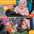 KiddoLab Lira Baby - Musical Caterpillar Toy with Lights & Music, Spinner & Rings for Babies 3+ Months