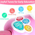 6-9 9-12 12-18 Tummy 0-2, 1 1st iPlay, iLearn Unicorn Baby Musical Toy, Infant Crawling Toys for Month, Baby Time