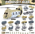 Set, XDUOYJOY Military Helicopter Toys Army Airplane Toys with Vehicles, Trucks, Tanks, Fighter Jets, Plane, Aircraft