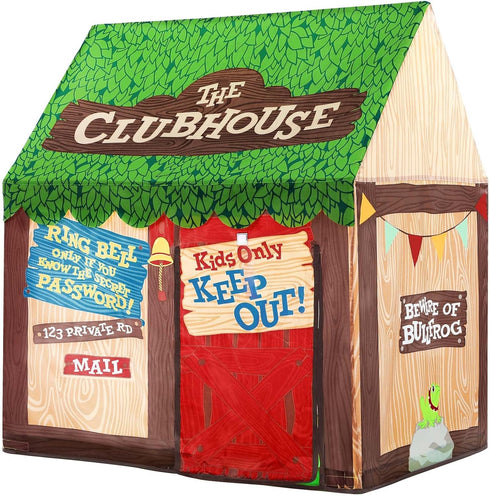 SweHouse Kids Play Tents for Boys, Indoor and Outdoor Tent for Children, Playhouse Gifts for Christmas Birthday (Kids