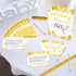 Set Mommy's 64 50 10 3 WNINK Guess Baby Shower Games How Big is Belly Sign, Pcs Measure Bump Game with Guessing Cards