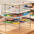 12 inches 0.75 inches Melissa & Doug Multi-Fit Metal Wire Puzzle Rack wide and deep