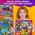 QUOKKA Magnetic Puzzles for Toddlers 2-4, 2x48 Travel Puzzle Games for Kids Ages 3-5, Learning Magnet Toy