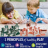 Liberty Imports Military Air Force Navy Deluxe Action Figures Playset with 73 pcs Army Men Soldiers