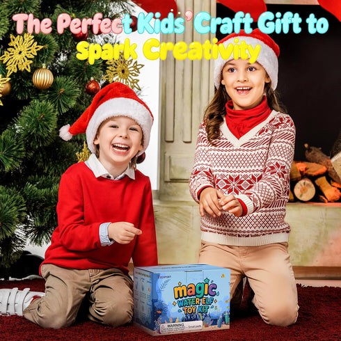 3 4 5 6 7 8 9 10 11 12 Teexpert Magic Water Elf Toy Kit Art and Crafts for Kids Girls Boys Ages - DIY Craft Toy