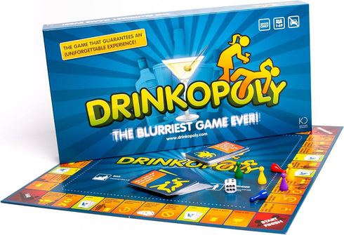 Fun Drinking Game for Game Night | Hilarious Interactive Board Game for Adults | Ages 21+ | 1-6 Players | 60 Minutes