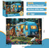 300 300 20.5 15 Pieces Puzzles for Adults | Camper Cat Jigsaw Puzzles | Large Piece Puzzle for Children Adults Seniors