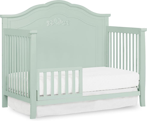 Sweetpea Convertible Crib Toddler Guard Rail - Rose/Tiana Design
